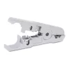 StarTech.com descarnador e cortador de cabos de rede, descarnador profissional para cabos UTP/FTP/STP/Coax, ferramenta rotativa de descarnar e cortar