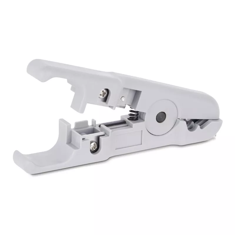StarTech.com descarnador e cortador de cabos de rede, descarnador profissional para cabos UTP/FTP/STP/Coax, ferramenta rotativa de descarnar e cortar