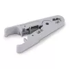StarTech.com descarnador e cortador de cabos de rede, descarnador profissional para cabos UTP/FTP/STP/Coax, ferramenta rotativa de descarnar e cortar