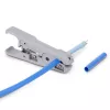 StarTech.com descarnador e cortador de cabos de rede, descarnador profissional para cabos UTP/FTP/STP/Coax, ferramenta rotativa de descarnar e cortar