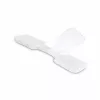 StarTech.com etiquetas para cabos de 3,5 polegadas (9cm), pack de 100, branco, etiquetas de cabos com fecho de velcro de gancho a gancho, identificação de cabos escrevíveis para gestão de cabos, etiquetas de identificação de cabos
