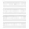 StarTech.com etiquetas para cabos de 3,5 polegadas (9cm), pack de 100, branco, etiquetas de cabos com fecho de velcro de gancho a gancho, identificação de cabos escrevíveis para gestão de cabos, etiquetas de identificação de cabos
