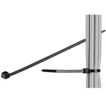 Microconnect CABLETIE3 abraçadeira para cabos abraçadeira preto 100 unid.