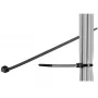 Microconnect CABLETIE3 abraçadeira para cabos abraçadeira preto 100 unid.