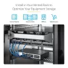 StarTech.com CABSHELF116V2PK pack de 2 prateleiras rack 1U ventiladas, 16 polegadas de profundidade