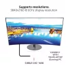 CLUB3D adaptador ativo USB Type C + HDMI™ + MiniDisplayPort™ 1.2 para HDMI™ 4K60Hz HDR M/M 32AWG