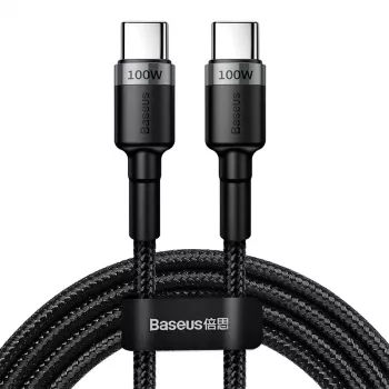 Cabo USB Baseus Cafule USB 2.0 2 m USB C preto