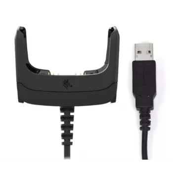 Carregador Zebra CBL-RFD49-USB1-01 para dispositivos móveis leitor RFID preto USB interior