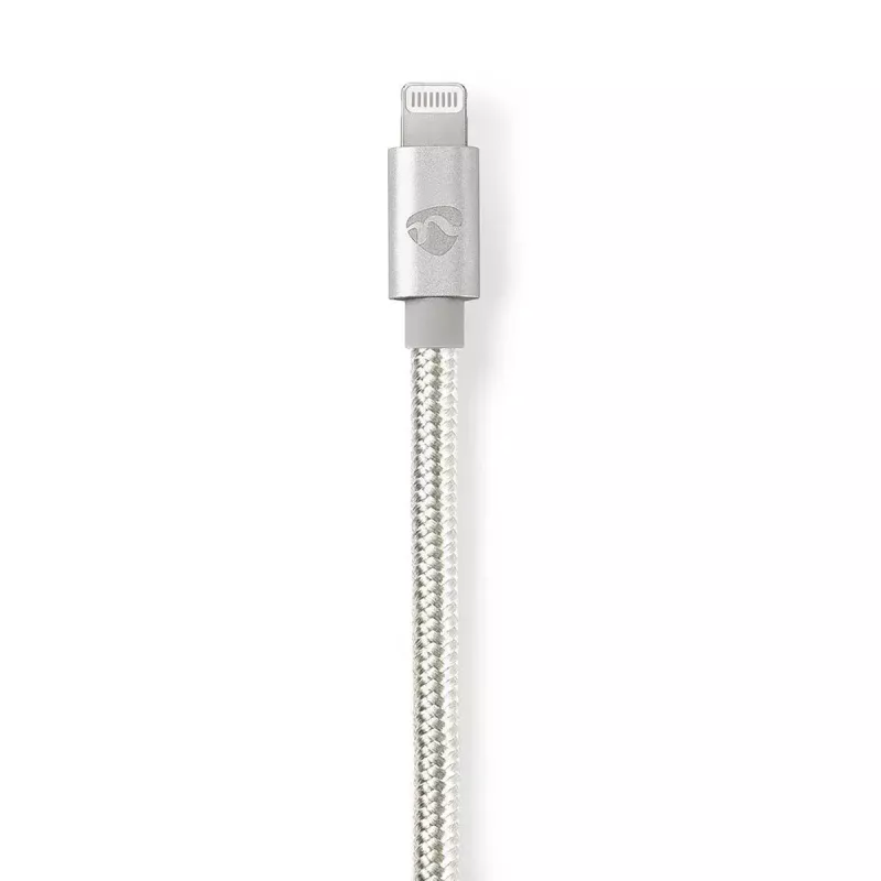 Cabo Lightning Nedis CCTB39940AL10 1m alumínio conector de 3,5 mm