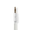 Cabo Lightning Nedis CCTB39940AL10 1m alumínio conector de 3,5 mm