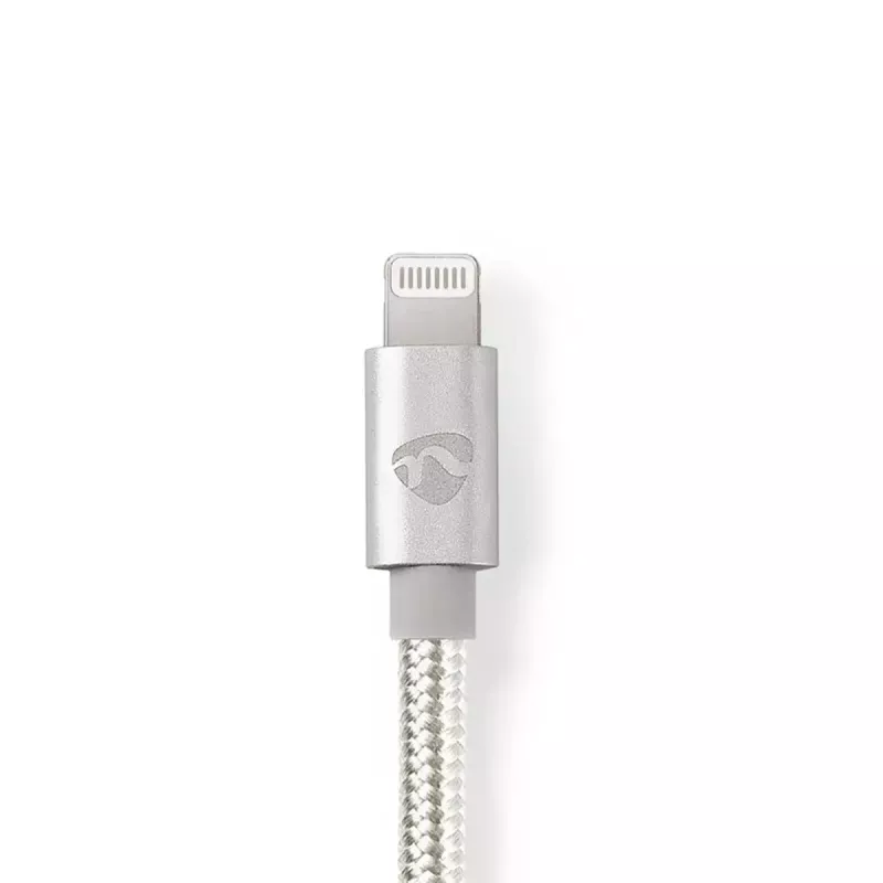 Cabo Lightning Nedis CCTB39940AL10 1m alumínio conector de 3,5 mm