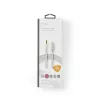 Cabo Lightning Nedis CCTB39940AL10 1m alumínio conector de 3,5 mm