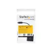 Adaptador USB-C para DVI StarTech.com – preto – 1920x1200 – conversor de vídeo USB Type-C para o seu ecrã/monitor/projetor DVI-D – versão atualizada é CDP2DVIEC