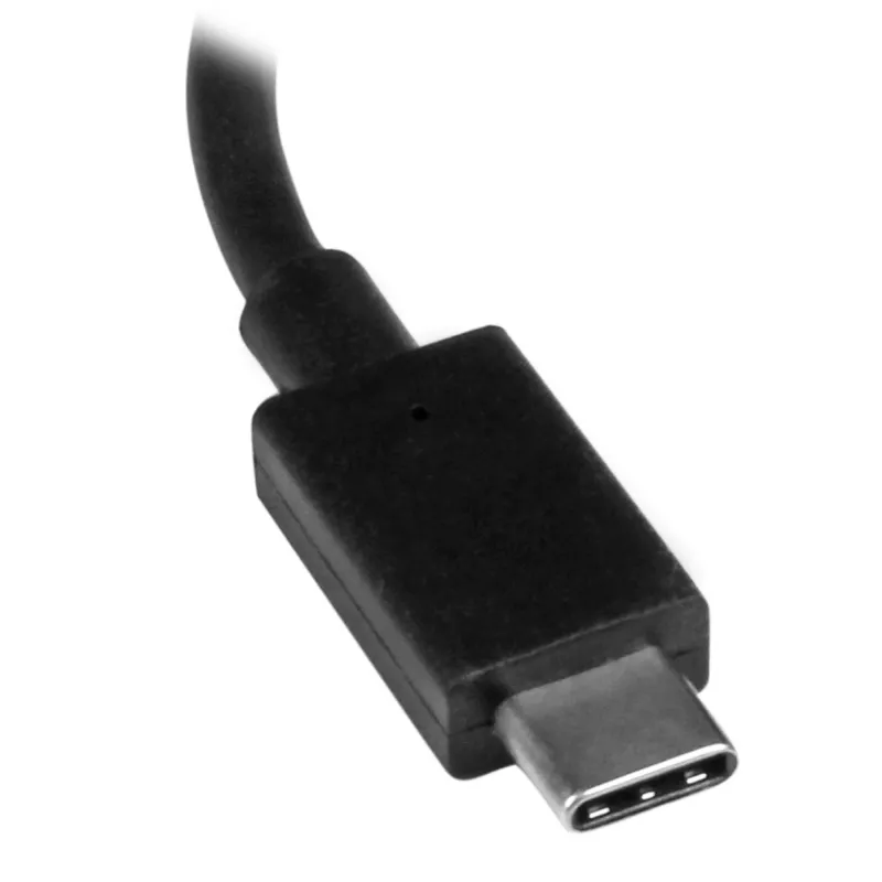 Adaptador USB-C para HDMI StarTech.com com 4K 30Hz - preto, 3.2 Gen 2 (3.1 Gen 2), USB Type-C, saída HDMI, 3840 x 2160 píxeis