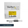 Adaptador USB-C para HDMI StarTech.com com 4K 30Hz - preto, 3.2 Gen 2 (3.1 Gen 2), USB Type-C, saída HDMI, 3840 x 2160 píxeis