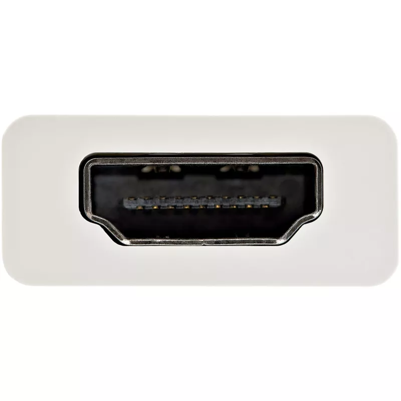 Adaptador USB-C para HDMI StarTech.com - branco - 4K 60Hz, USB Type-C, saída HDMI, 3840 x 2160 píxeis