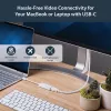 Adaptador USB-C para HDMI StarTech.com - branco - 4K 60Hz, USB Type-C, saída HDMI, 3840 x 2160 píxeis
