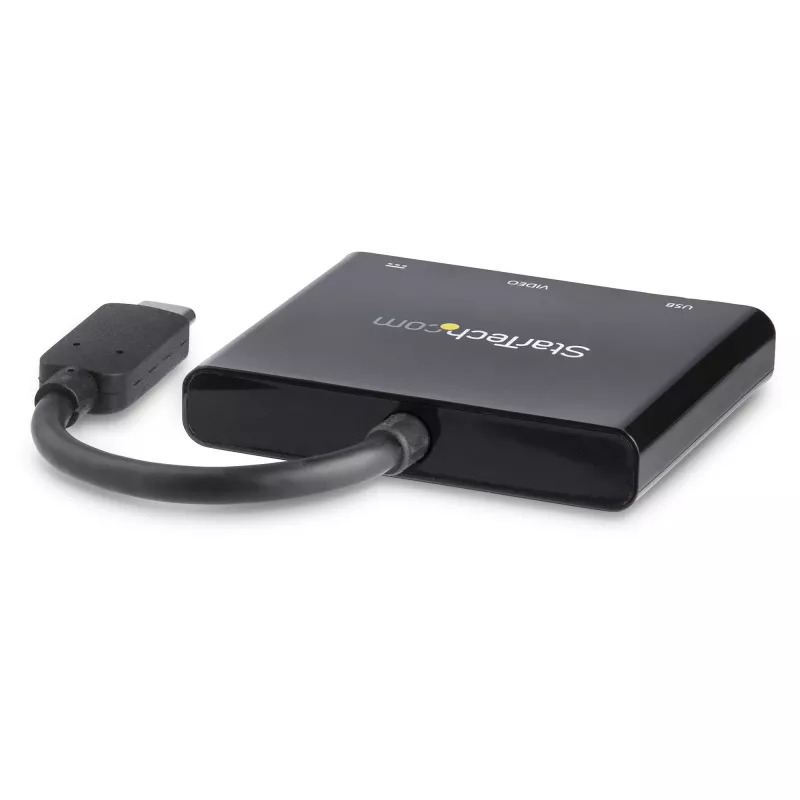 Adaptador multiporta USB-C para HDMI StarTech.com – porta USB 3.0 – 60W PD – preto