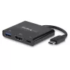 Adaptador multiporta USB-C para HDMI StarTech.com – porta USB 3.0 – 60W PD – preto