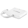 Adaptador multiporta USB-C para HDMI StarTech.com – porta USB 3.0 – 60 W PD – branco