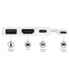 Adaptador multiporta USB-C para HDMI StarTech.com – porta USB 3.0 – 60 W PD – branco