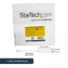 Adaptador USB-C para HDMI StarTech.com com 4K 30Hz - branco, USB Type-C, saída HDMI, 3840 x 2160 píxeis