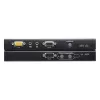 Extensor KVM ATEN USB VGA com áudio e RS-232 (200 m), transmissor e recetor, com fios, 200 m, Cat5, 1920 x 1200 píxeis, botões