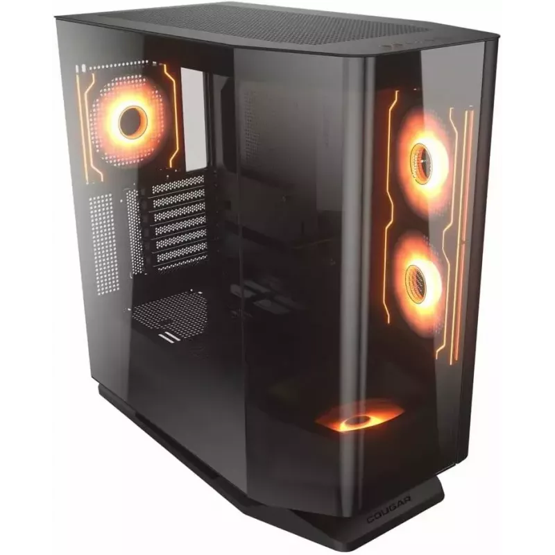 Caixa de computador COUGAR FV270 RGB, Mid-Tower, preto