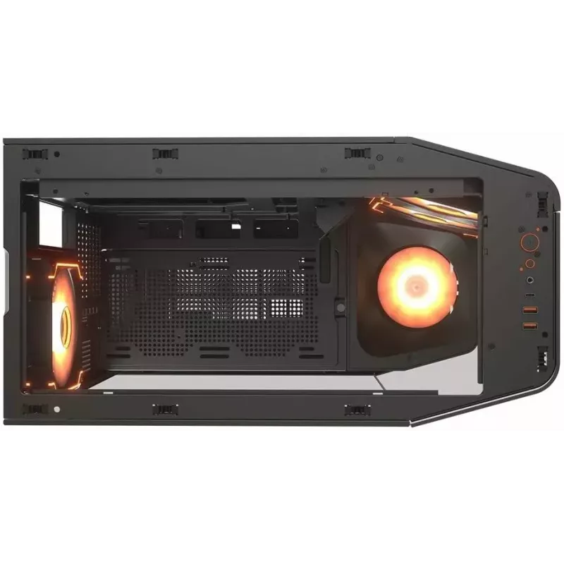 Caixa de computador COUGAR FV270 RGB, Mid-Tower, preto