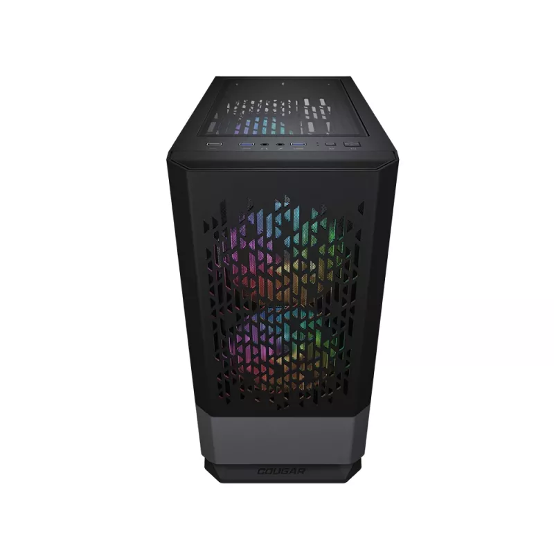 Caixa Mini Tower COUGAR MG140 Air ARGB, preto