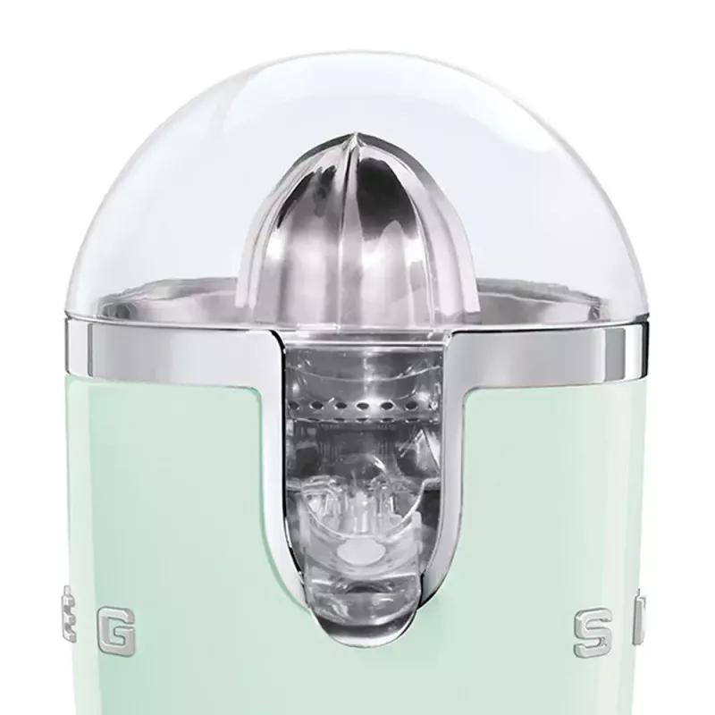 Espremedor de citrinos elétrico Smeg CJF11PGEU 70 W verde aço inoxidável