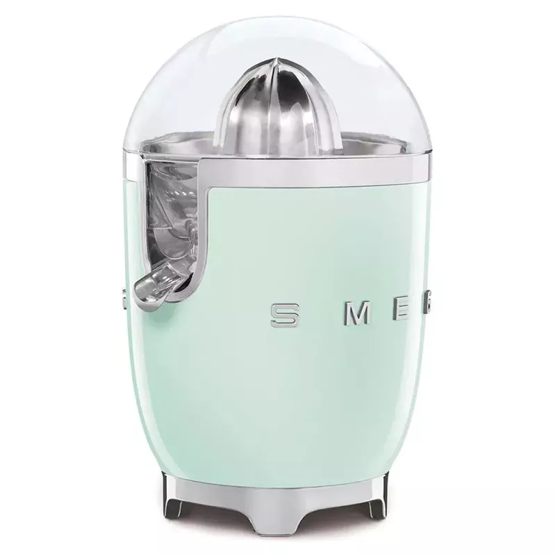 Espremedor de citrinos elétrico Smeg CJF11PGEU 70 W verde aço inoxidável
