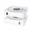 Thermaltake CT120 EX Reverse ARGB Sync CL-F194-PL12SW-A ventoinha de caixa, 120 mm, rolamento hidráulico, pack de 3, branca