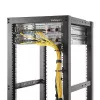 StarTech.com gancho em D de gestão de cabos vertical para rack de servidor 1U – 4,5 x 10 cm (1,8 x 3,9 polegadas)