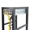 StarTech.com gancho em D de gestão de cabos vertical para rack de servidor 1U – 4,5 x 10 cm (1,8 x 3,9 polegadas)