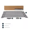 StarTech.com barras horizontais de encaminhamento de cabos com deslocamento de 2 polegadas para racks – pack de 10