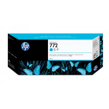 Tinteiro HP 772 300 ml ciano DesignJet