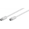 Cabo coaxial Microconnect COAX015W RCA 1,5 m branco