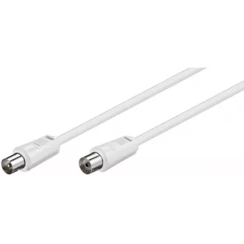 Cabo coaxial Microconnect COAX025W 2,5 m branco