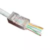 MicroConnect CON6AFTPE ficha modular RJ45 Cat6a FTP Easy, 50 un.