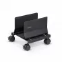Carrinho para torre de computador StarTech.com, carrinho móvel para CPU com rodas (rodízios), carga máx. 21 kg, suporte ajustável para caixa de PC, base de chão para secretária, dolly de aço