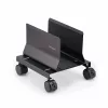 Carrinho para torre de computador StarTech.com, carrinho móvel para CPU com rodas (rodízios), carga máx. 21 kg, suporte ajustável para caixa de PC, base de chão para secretária, dolly de aço