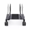 Carrinho para torre de computador StarTech.com, carrinho móvel para CPU com rodas (rodízios), carga máx. 21 kg, suporte ajustável para caixa de PC, base de chão para secretária, dolly de aço