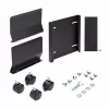 Carrinho para torre de computador StarTech.com, carrinho móvel para CPU com rodas (rodízios), carga máx. 21 kg, suporte ajustável para caixa de PC, base de chão para secretária, dolly de aço
