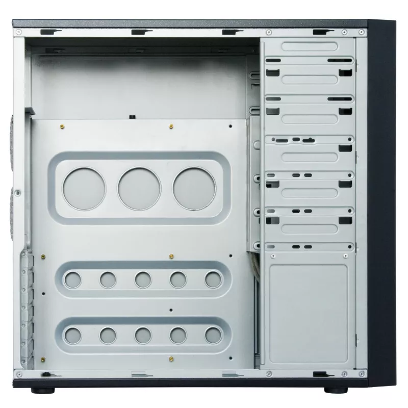 Caixa de computador Chieftec CQ-01B-U3-OP Midi Tower preta