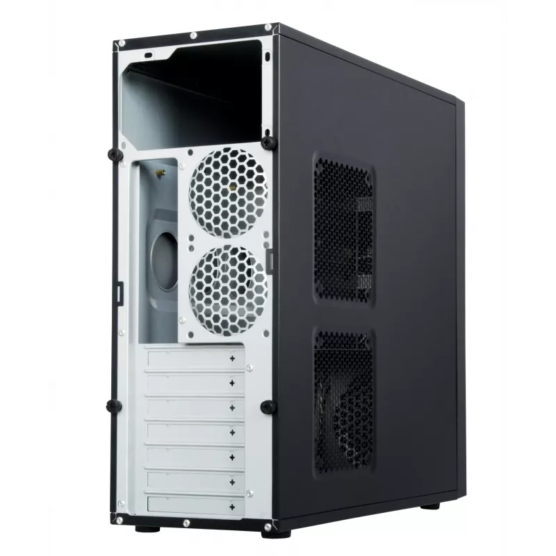 Caixa de computador Chieftec CQ-01B-U3-OP Midi Tower preta