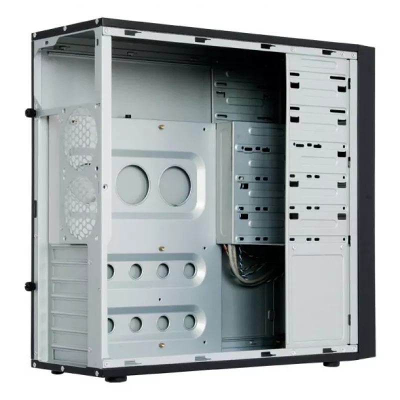 Caixa de computador Chieftec CQ-01B-U3-OP Midi Tower preta
