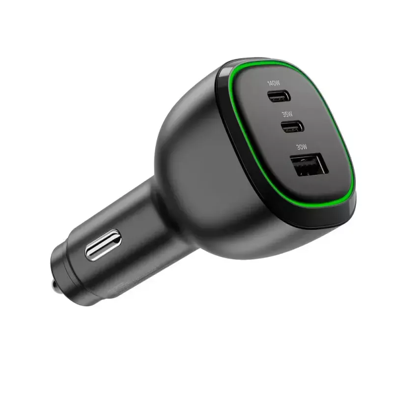 Carregador de automóvel ALOGIC Rapid Power 165W USB-C com cabo de carregamento de 240W