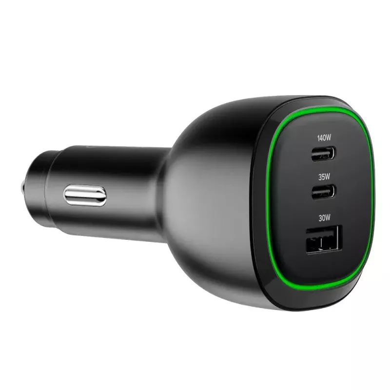 Carregador de automóvel ALOGIC Rapid Power 165W USB-C com cabo de carregamento de 240W