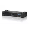 ATEN Switch KVM DVI Dual Link USB de 2 portas com áudio e hub USB 2.0 (cabo KVM incluído)